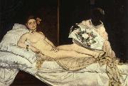 Edouard Manet Olympia Norge oil painting reproduction